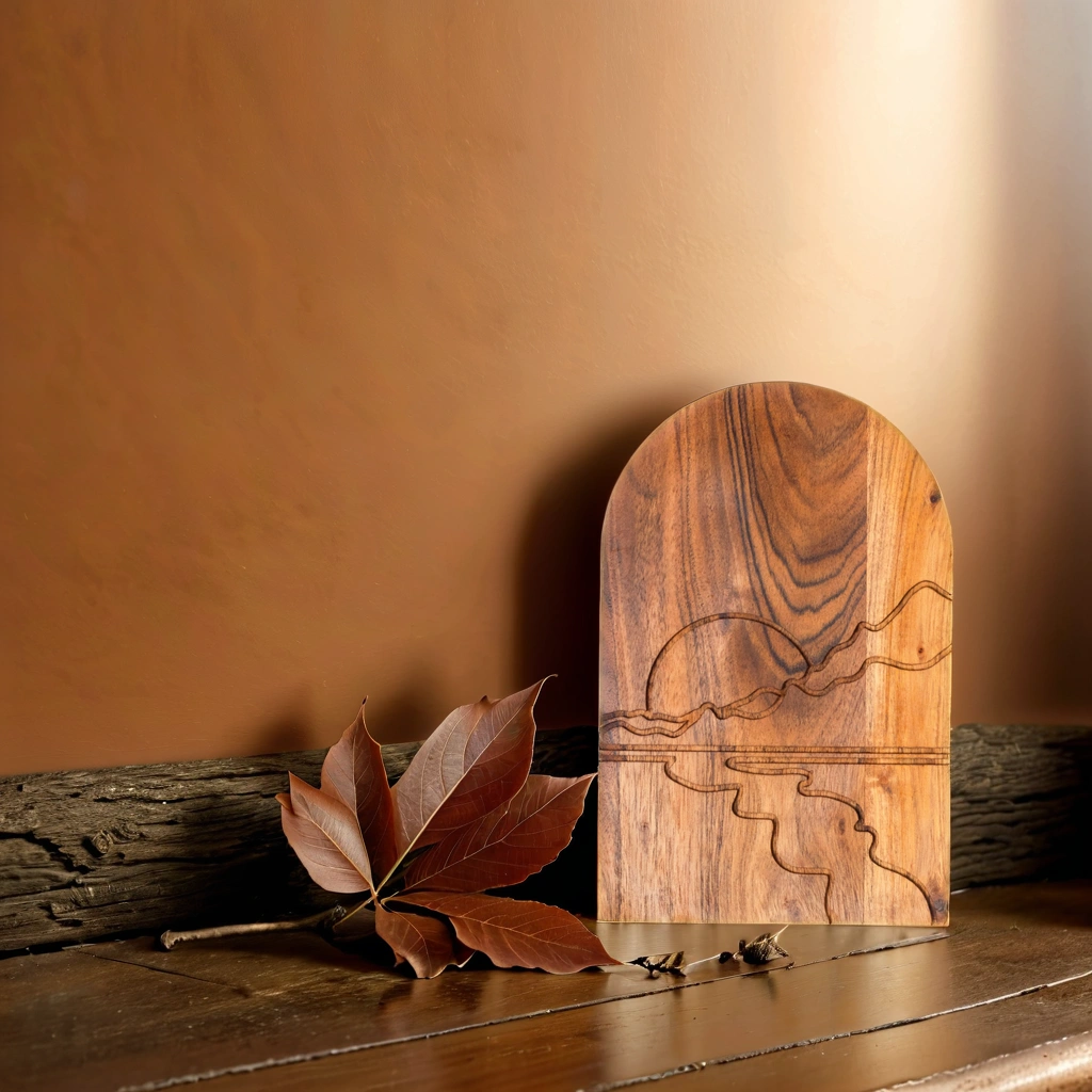 Sunset Reflections Wooden Wall Art Hanging