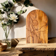 Stairs Leading to the Sun Wooden Wall Art