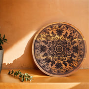 Artisan Decorative Acacia Wood Plate (12 Inches)