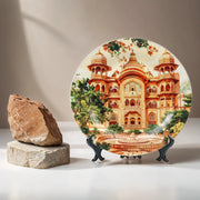 Rajasthani Palace Ceramic Wall Plate (10 Inches)