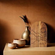 Fluid Mountain Wooden Wall Art