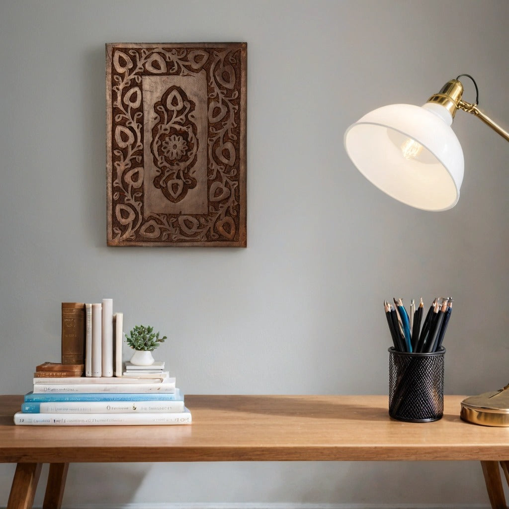 Intricately Carved Panel – A Testament to Tradition